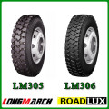 Marques de pneus de camion Longmarch Doubleroad 11r22.5 11r24.5 fabriquées en Chine